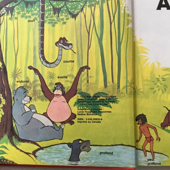 [4/35$] Disney Book Au Royaume des Contraires 1976 - Picture 3 of 9